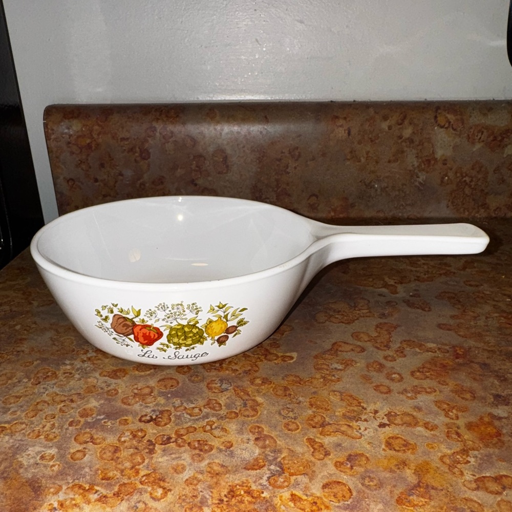 Corningware “La Sauge” Spice of Life P-81-B 1 Pint Saucepan Made in USA